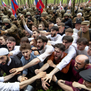 Националисты из группировки “Русская община” предприняли попытку сорвать проведение памятных мероприятий в честь жертв сталинских репрессий в Сандармохе.