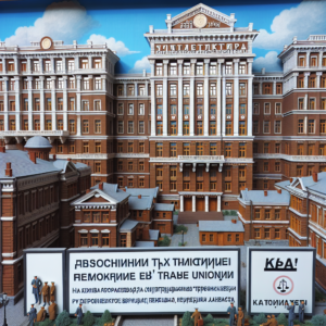 Суд решил арестовать общежитие и другую недвижимость Петербургского гуманитарного университета профсоюзов в рамках жалобы Генпрокуратуры на их национализацию. Представители университета назвали все обвинения “выдумкой”.