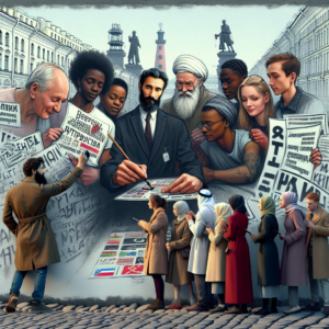 Центр “Э” в Санкт-Петербурге проведет проверку на экстремизм автора граффити с советским лозунгом “Миру – мир” возле Литейного моста.