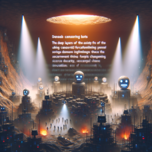 Цензура становится автоматизированной. Государство действует по своим силам. Проблема кроется в основах общества, которое кажется теперь состоять из автоматов.