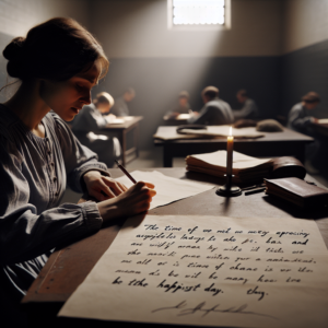 Белорусская политзаключенная Колесникова написала своим родным в своем первом за 2,5 года письме: “Время нашей встречи неизбежно приближается – и это будет самый счастливый день”.