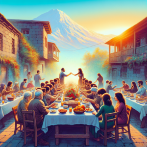 Завтрак будет более вкусным, чем вчера. Послевоенная Армения открывается перед миром, ломая стереотипы о себе на молитвенном завтраке.