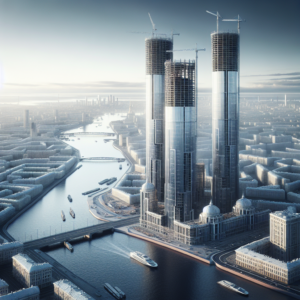 Поверхностная видимость. Модель власти в формате 3D. Компания “Газпром” продолжает продвигать проект по возведению двух новых небоскребов в Санкт-Петербурге.