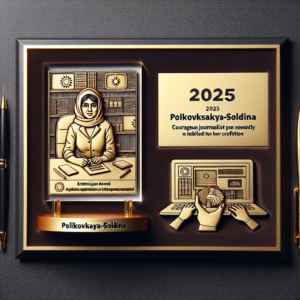 Журналистке из Азербайджана вручили премию Политковской-Сольдина за 2025 год. Она находится в тюрьме.