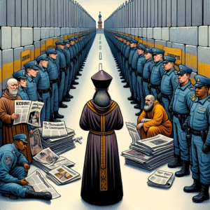 Как будто глоток воздуха. Путь в Константинополь заблокировала полиция. Задержан иеромонах Иаков (Воронцов), автор “Новой газеты”.