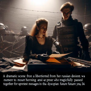 Политзаключенная Анастасия Дюдяева не была отпущена из колонии на похороны своего мужа, который умер в другой колонии. Супругов судили вместе за антивоенные листовки в 2024 году.