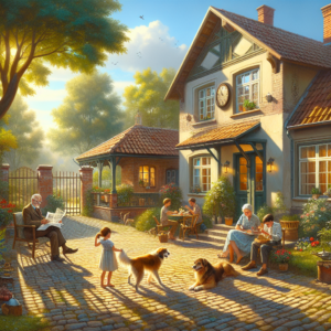 Двор. Рассказ о семье, доме и собаке
