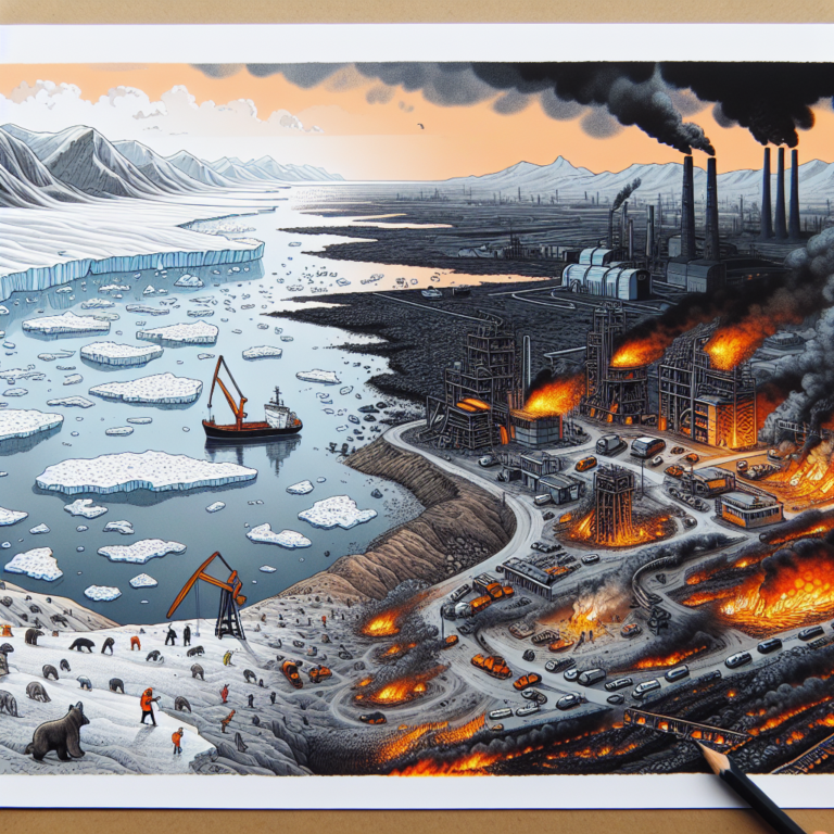 “Темный покров. Как Якутия страдает от климатического кризиса и угольной пыли, но увеличивает производство самого загрязненного топлива на Земле.”