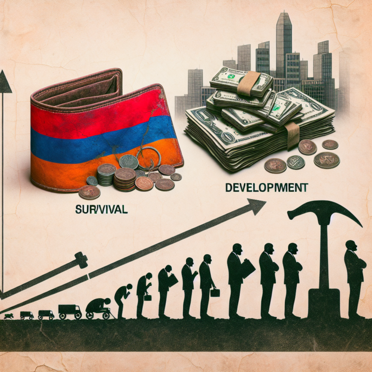 Острые кошельки. Вот уже долгое время Армения стремится отойти от “бюджета выживания” к “бюджету развития” — на фоне огромной безработицы и налоговой нагрузки на малое предпринимательство.