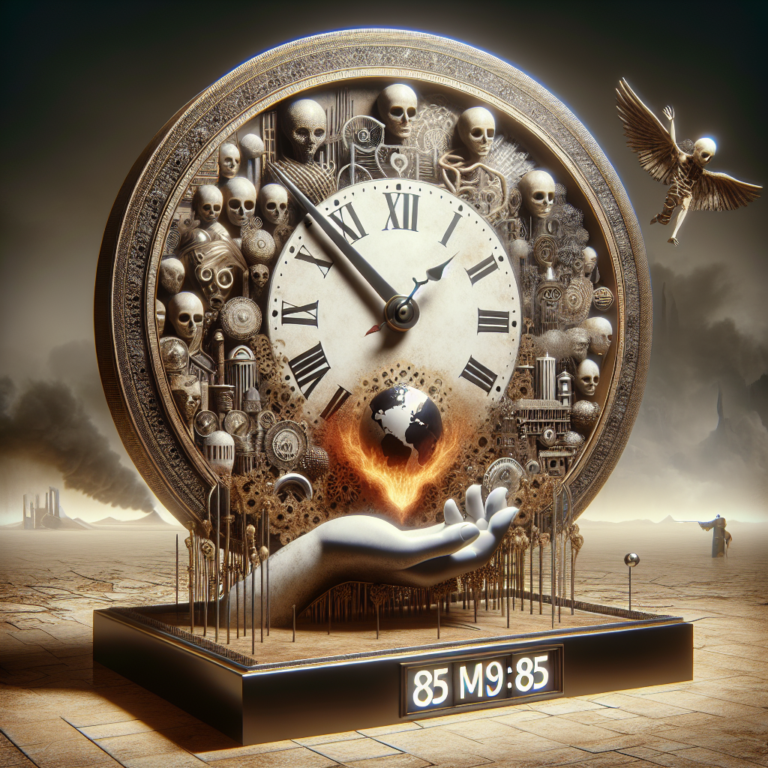 Часовщики “Апокалипсиса”. До окончания человечества осталось всего 85 секунд. Это провал политиков.