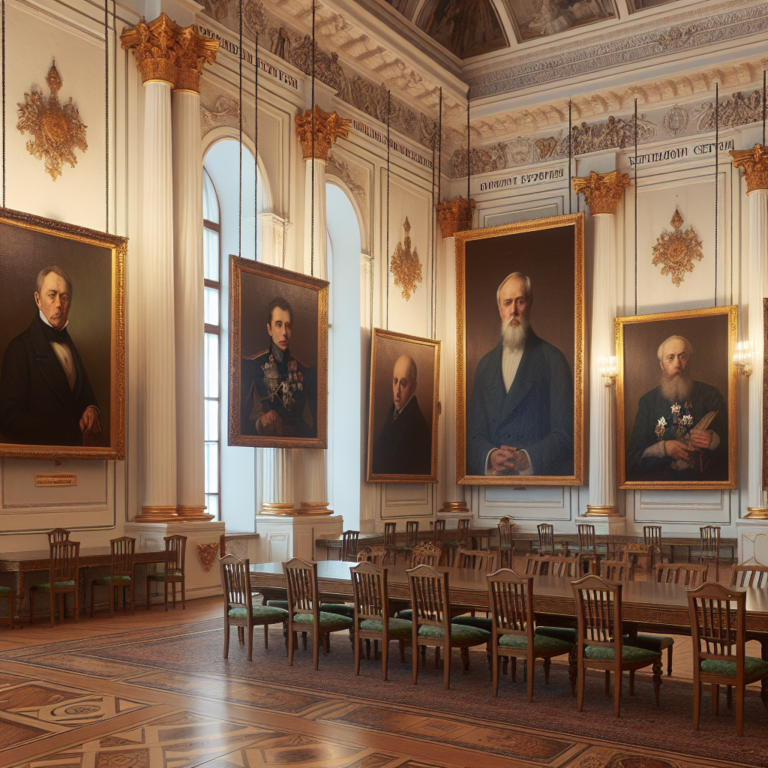 В Мариинском дворце Петербурга после ремонта заменили портреты почетных жителей. Теперь вместо блокадницы Берггольц и академика Лихачева там висят Путин, Матвиенко и патриарх Кирилл.