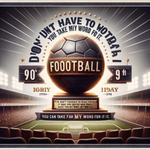 “Не обязательно смотреть футбол – просто поверьте мне на слово.” 5 марта исполнится 90 лет со дня рождения Владимира Маслаченко.