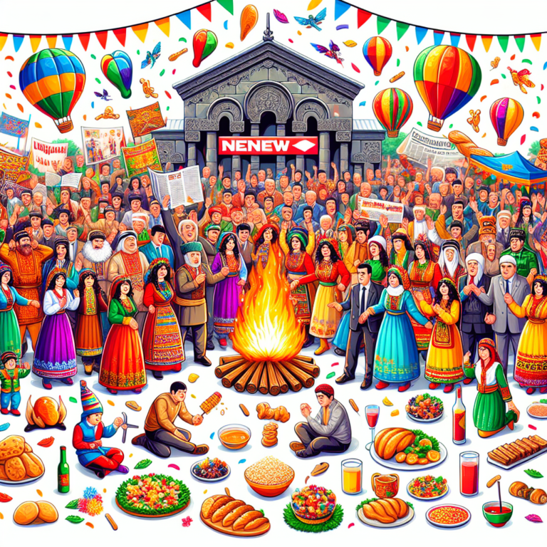 Это просто праздник! Даже в трудные времена Армения умеет веселиться и праздновать. Как проходят праздники Трндез и Барекендан, а также День святого Саркиса – репортаж от “Новой”.