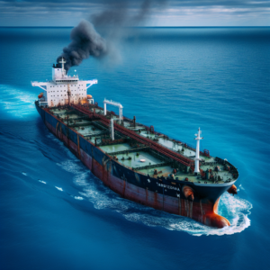 Горящий танкер без экипажа дрейфует в итальянских морях. Предположительно, это атакованный дронами российский газовоз.