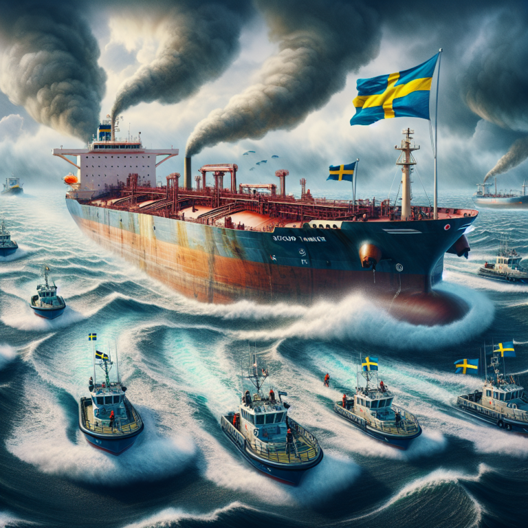 Швеция задержала второй танкер за неделю в Балтийском море. Есть подозрения, что судно использовало ложный флаг.