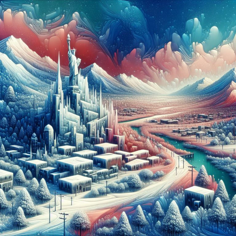 Америка погружена во льды и лютый холод. Соединенные Штаты находятся под стужей, а причина этого не только в морозах и снежных бури.