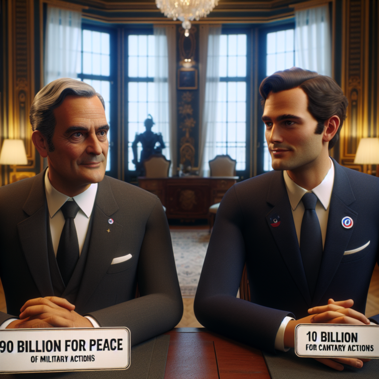 Макрон и Зеленский в Париже обсудили “90 миллиардов для мира” и “10 миллиардов на продолжение боевых действий”.