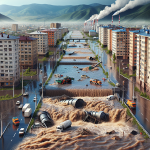 Дагестан встал на воду: из-за дождей и перегрузки ливневой канализации в Махачкале введен режим ЧС, в регионе загрязнилась вода в водопроводе, возникают проблемы с электроснабжением.