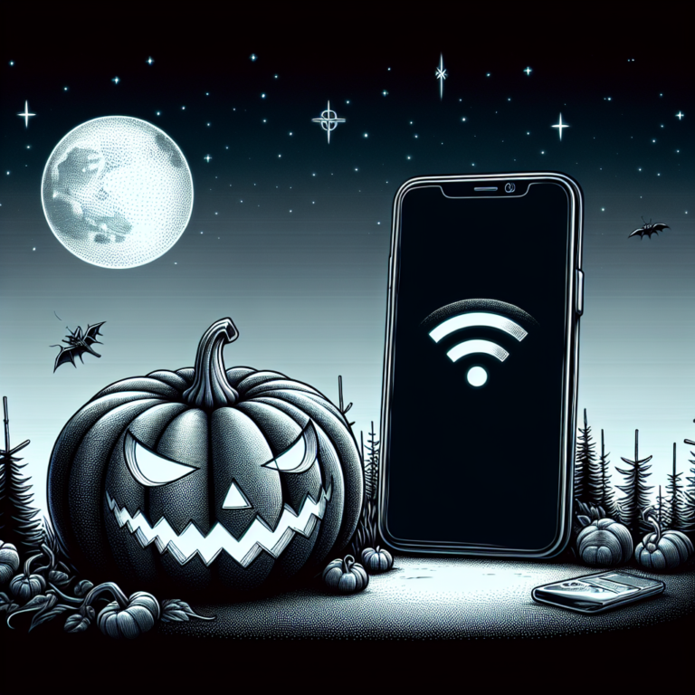 В тыкву. Ещё не полночь, а мобильный интернет уже пропал.