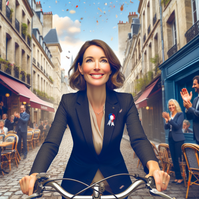 Мэр Парижа вступил в большую политику, приехав на велосипеде. Как завершились муниципальные выборы во Франции.