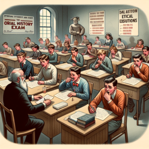 Вы предпочтете умных или верных? Оральный экзамен по истории. Девятоклассникам предстоит 6-й экзамен, который определит их поступление в старшую школу и проверит их лояльность.