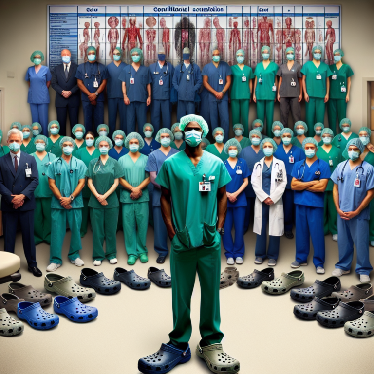 Минздрав решил выделять “иерархию” в медучреждениях цветом одежды: руководство будет в темно-синем, врачи – в зеленом, уборщики – в сером. “Кроксы”, популярные у врачей, будут запрещены.