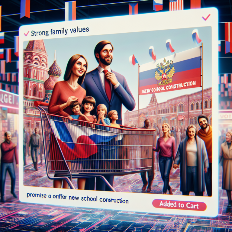 “Единая Россия” планирует проводить агитацию на выборы с помощью онлайн-платформ: избирателям будут предлагать «добавить в корзину» прочные семьи и строительство школ.