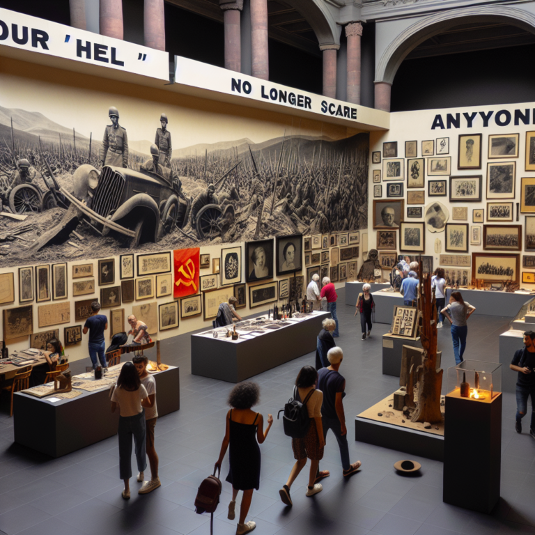 “Твой “Ад” теперь никого не пугает” – сообщается на выставке в Ереване об истории советских репрессий.