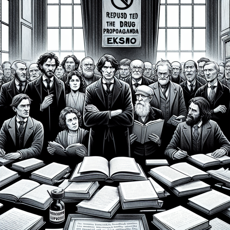 Авторы отказываются исправлять рукописи в соответствии с требованиями нового закона о пропаганде наркотиков.