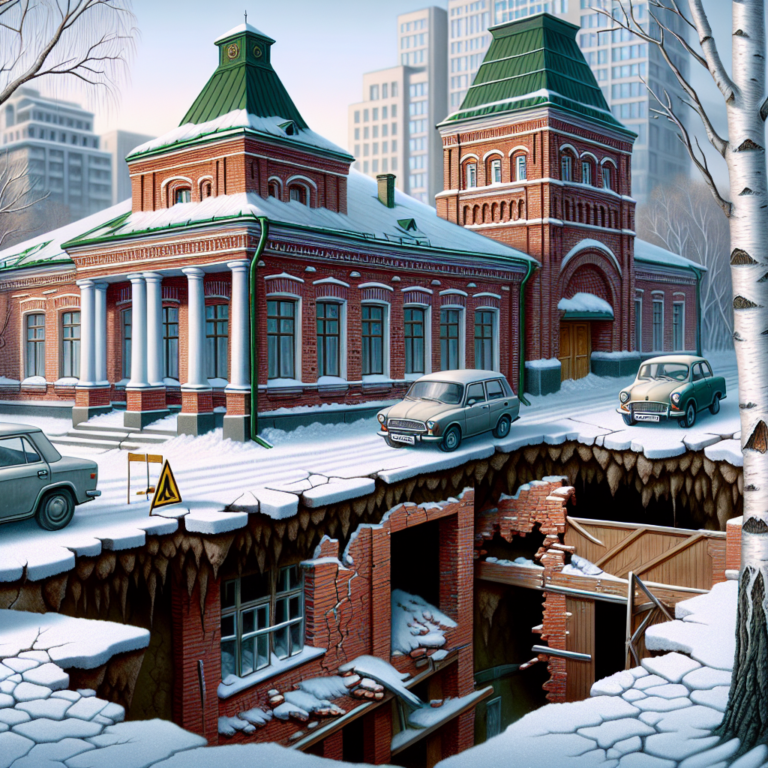 СМИ продемонстрировали, как выглядит трещина в гараже, из-за которой в Томске снесли Сквер памяти.