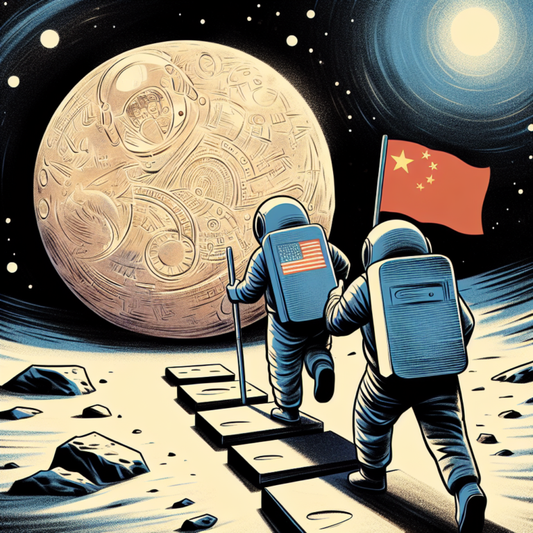 До прорыва НАСА – как до Луны. Первый китаец может оказаться там раньше следующего американца.