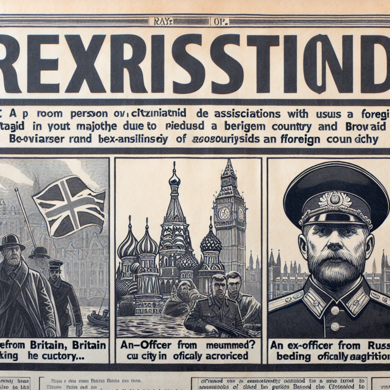 В Великобритании впервые лишили гражданства своего гражданина из-за связей с Россией. Под санкции попал бывший полицейский, проживающий в Санкт-Петербурге.