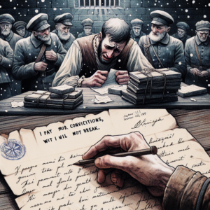 “Я плачу своей свободой за свои убеждения, но не сдамся”. После 11-дневного этапа “Новая” получила письмо от Артема Кригера из колонии.