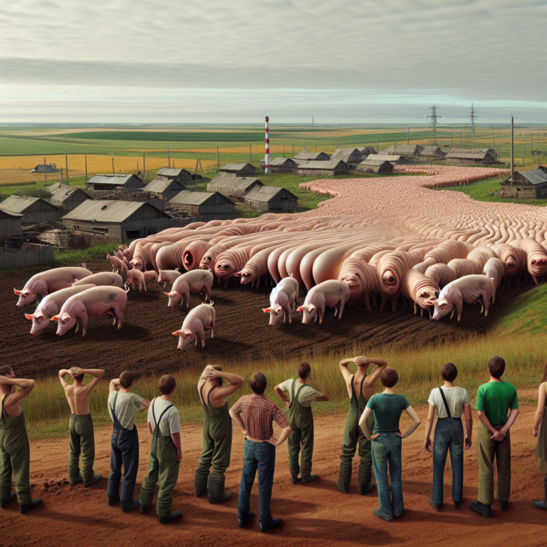 “Сwine to human” Ryazan region is being built up with pig complexes. Residents are afraid that this will poison their lives.