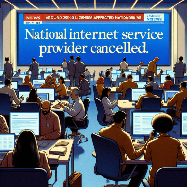 Роскомнадзор отменил почти 2 тысячи лицензий интернет-провайдеров по всей стране.