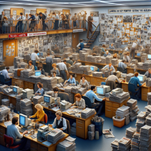 Обыск в здании редакции “Новой газеты”. Адвокатам не разрешают войти.