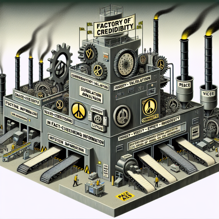 Завод правдоподобия. Как сохранить мир в эпоху эффективной лжи и почему фактчекинг должен стать общедоступным сервисом.