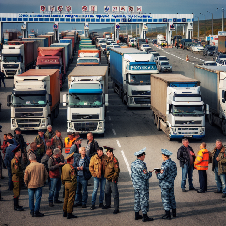Грузовики выходят за пределы. В Приморье перевозчики жалуются на многомиллионные штрафы при проезде рамок контроля. Власти отрицают проблему.