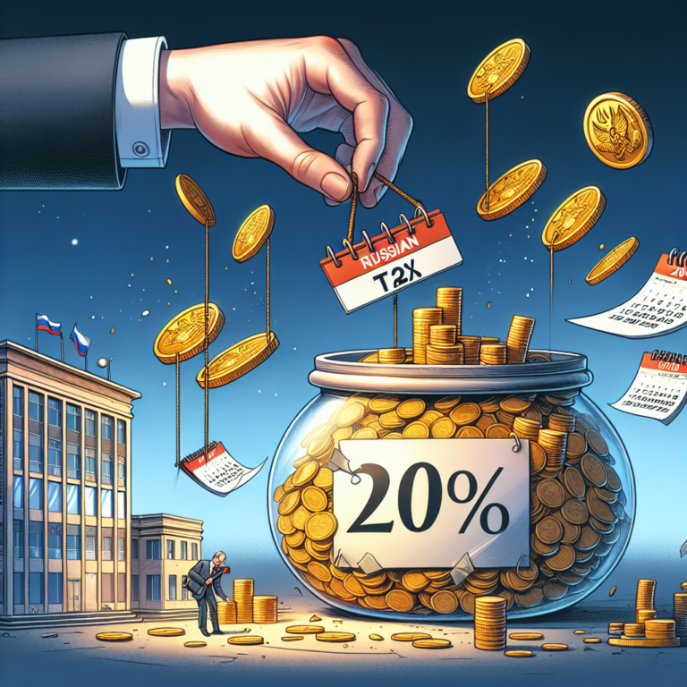 Российские власти планируют ввести 20% налог на сверхприбыль для бизнеса к 2025 году.