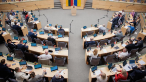 Литовский парламент одобрил отмену запрета на размещение ядерного оружия. В Кремле инициативу назвали “крайне безответственной”.