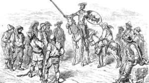 Дон Кихот: 400 years on the front line. The distance between the hero and the monster is small – as soon as politicians begin to apply the myth to reality, blood is shed.